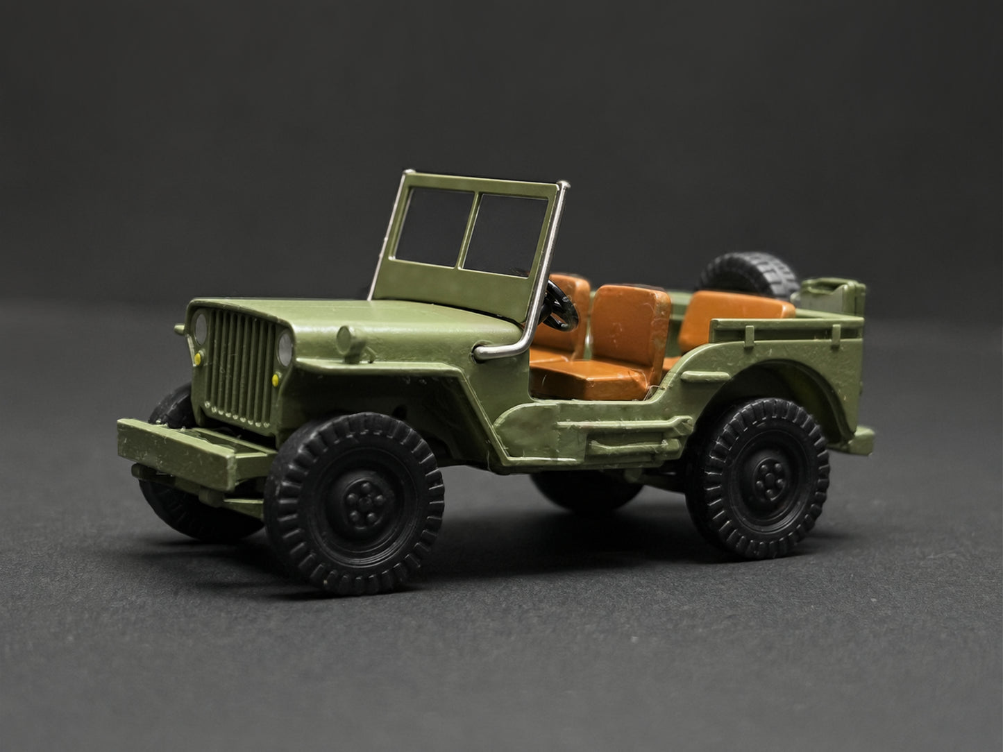 DIY assemble Willys JEEP 1:54