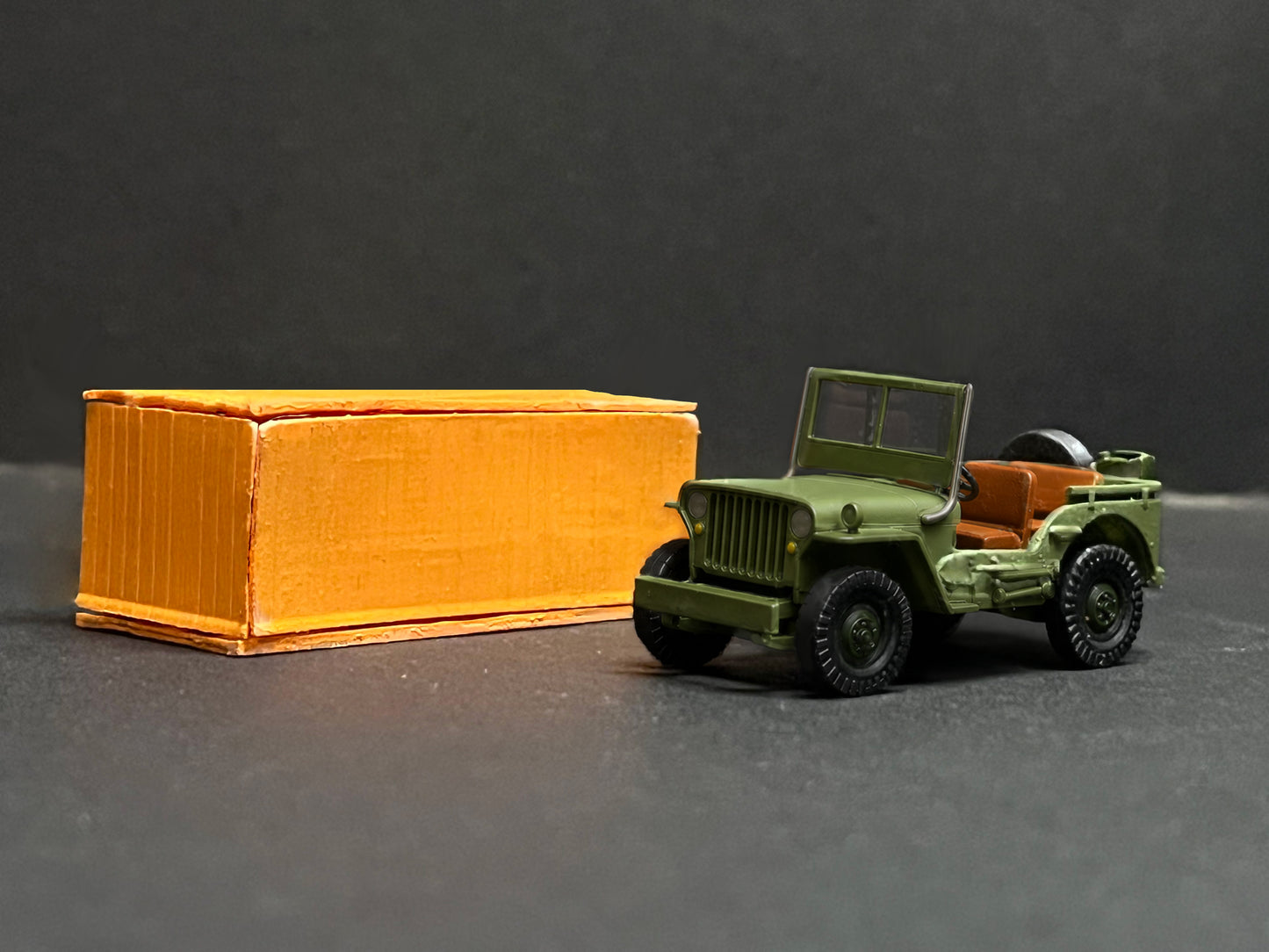 DIY assemble Willys JEEP 1:54