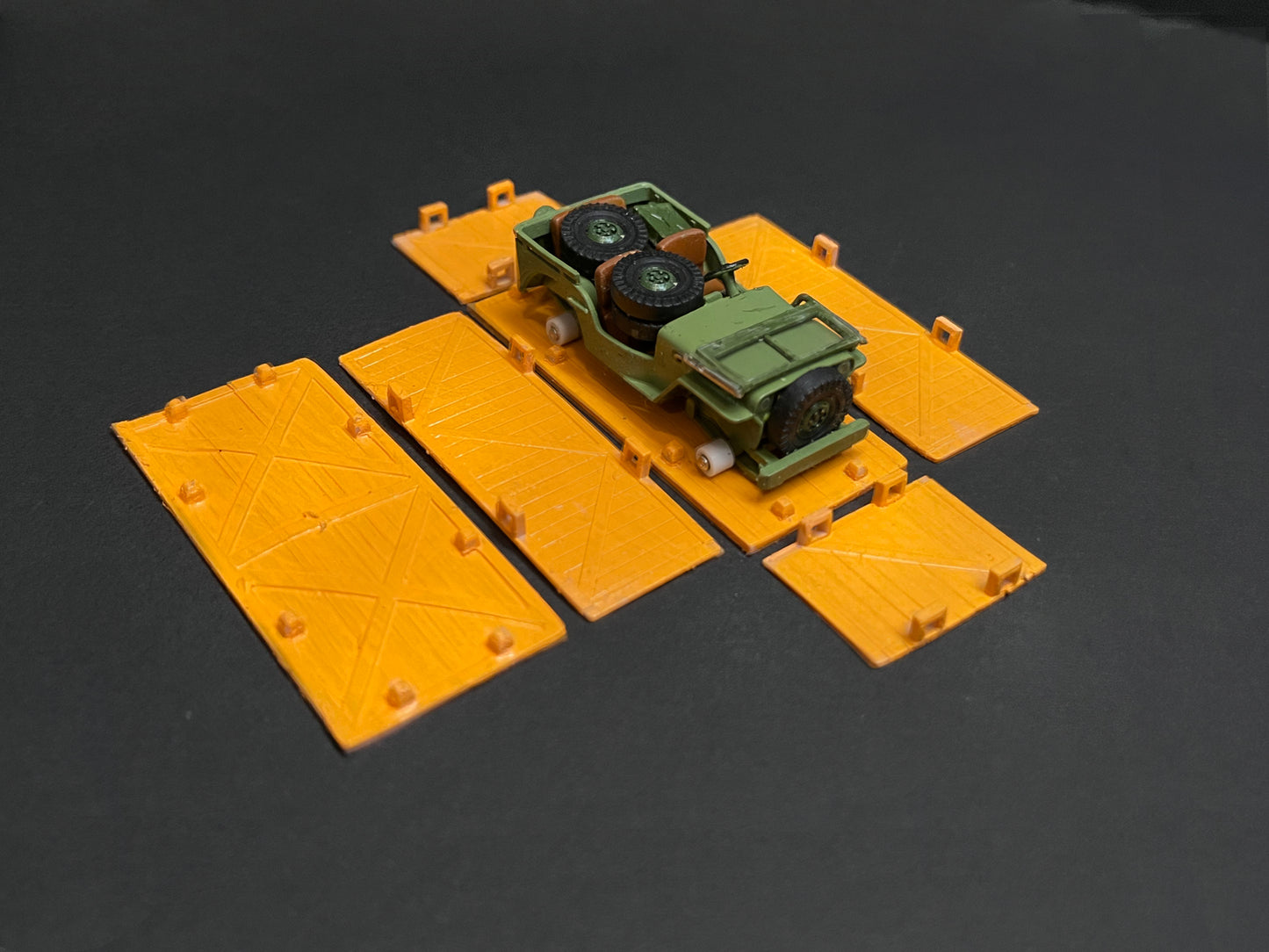 DIY assemble Willys JEEP 1:54